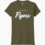 WAYNFLETE SCHOOL FLYERS Next Level Women's Tri-Blend Tee Front Thumbnail