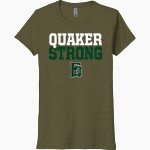 Franklin Quakers <span class="pdp-name-mascot">Franklin Quakers</span> Next Level Women's Tri-Blend Tee Front Thumbnail