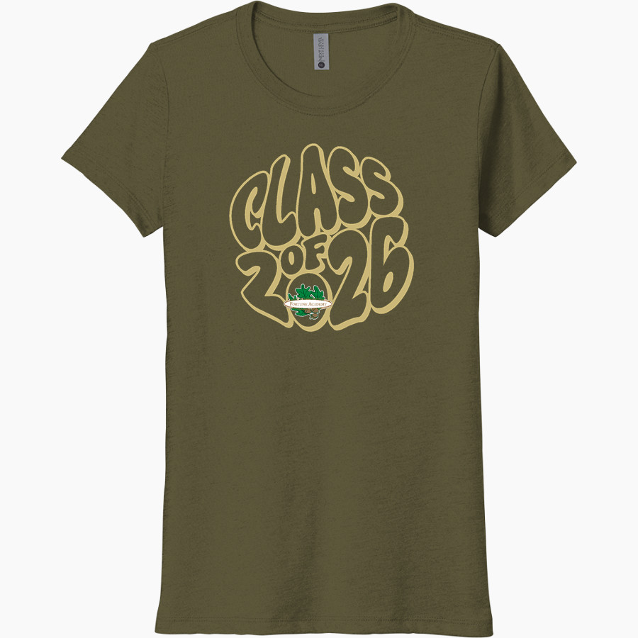 Fortune Academy Mighty Oaks online store Next Level Women's Tri-Blend Tee