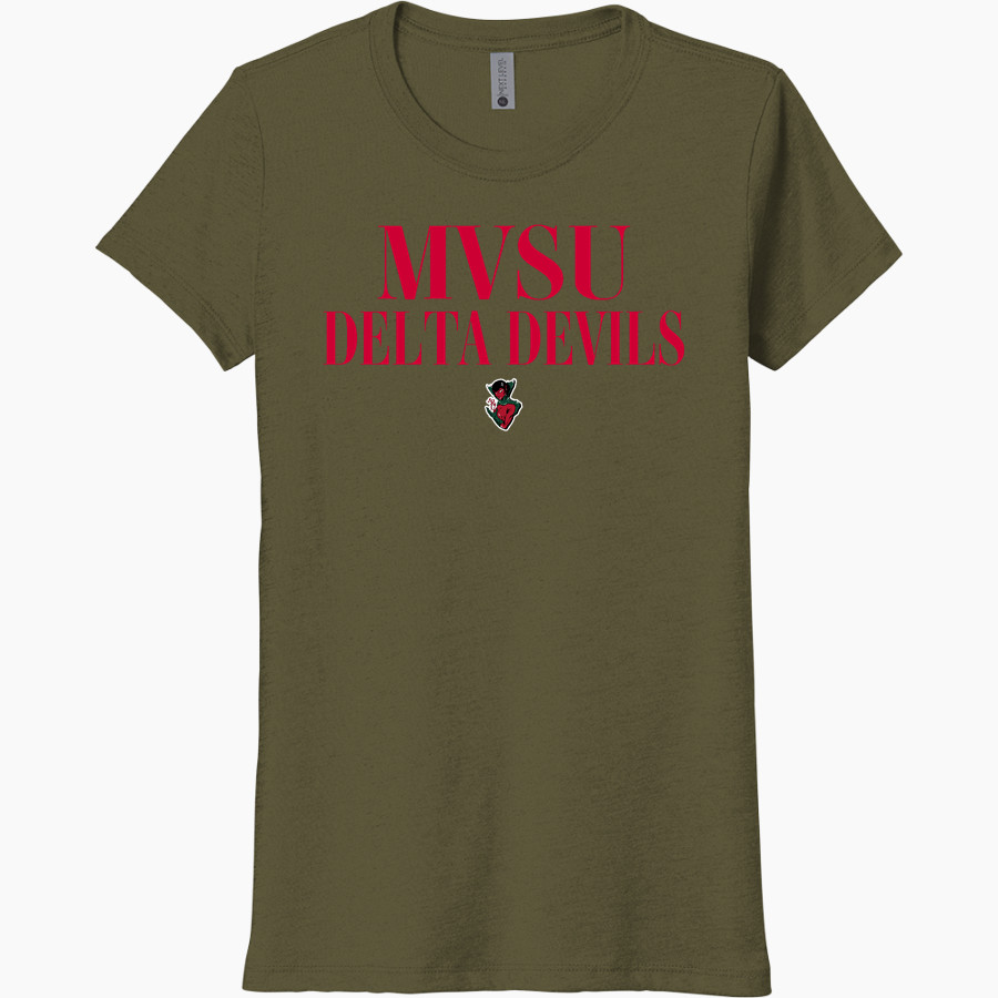 MVSU Delta Devils Next Level Women's Tri-Blend Tee