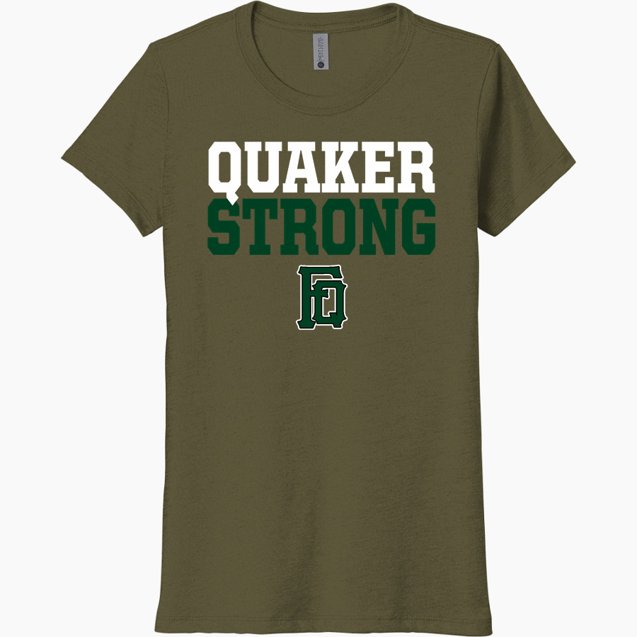 Franklin Quakers <span class="pdp-name-mascot">Franklin Quakers</span> Next Level Women's Tri-Blend Tee