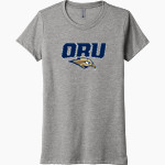 Oral Roberts Golden Eagles <span class="pdp-name-mascot">Oral Roberts Golden Eagles</span> Next Level Women's Tri-Blend Tee Front Thumbnail