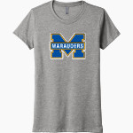 MIRA MESA HIGH SCHOOL MARAUDERS Next Level Women's Tri-Blend Tee Front Thumbnail