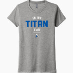 Cleveland Prep Titans Next Level Women's Tri-Blend Tee Front Thumbnail