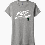 Franklin Classical School Knights Online Store Next Level Women's Tri-Blend Tee Front Thumbnail