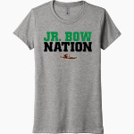ULS Jr. Bows Next Level Women's Tri-Blend Tee Front Thumbnail