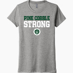 Pine Cobble Pine Cobble Next Level Women's Tri-Blend Tee Front Thumbnail