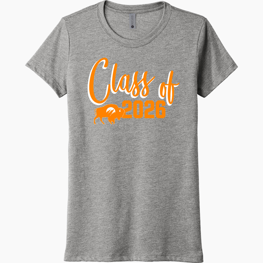 Flatirons Bison <span class="pdp-name-mascot">Flatirons Bison</span> Next Level Women's Tri-Blend Tee