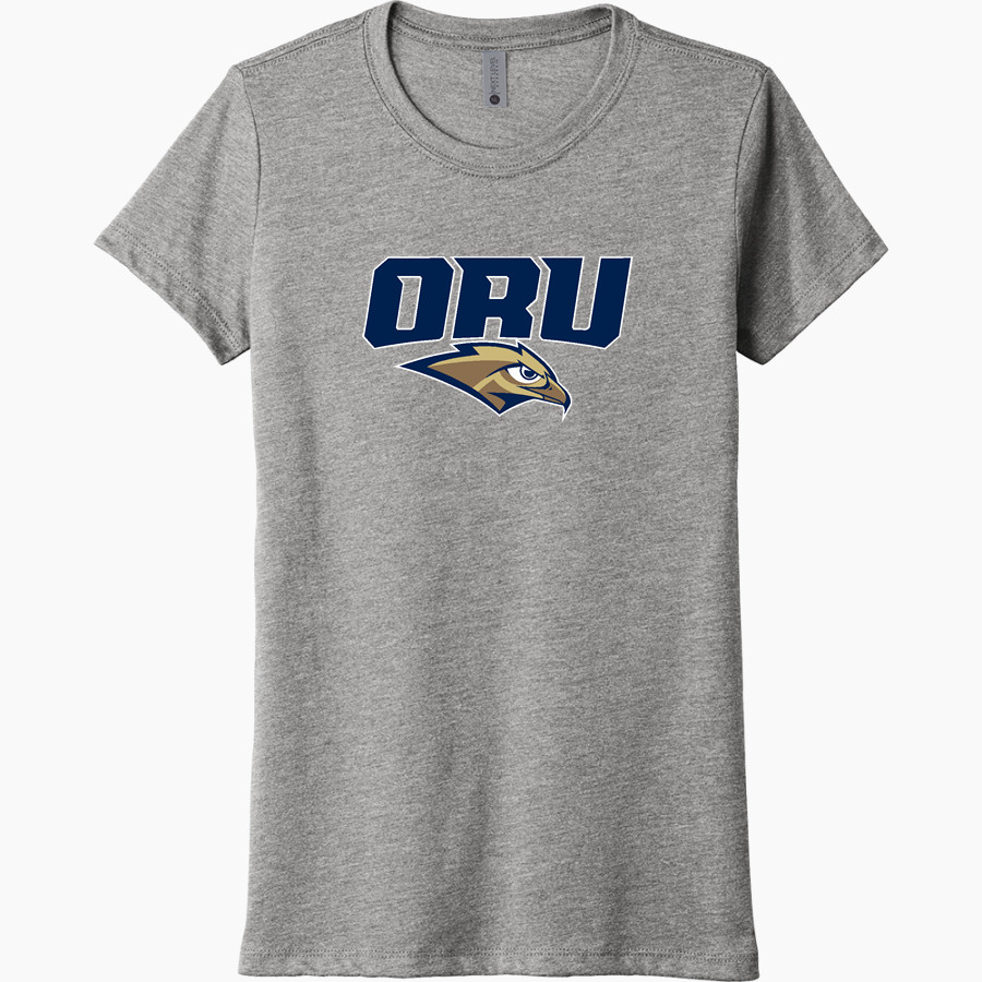 Oral Roberts Golden Eagles <span class="pdp-name-mascot">Oral Roberts Golden Eagles</span> Next Level Women's Tri-Blend Tee