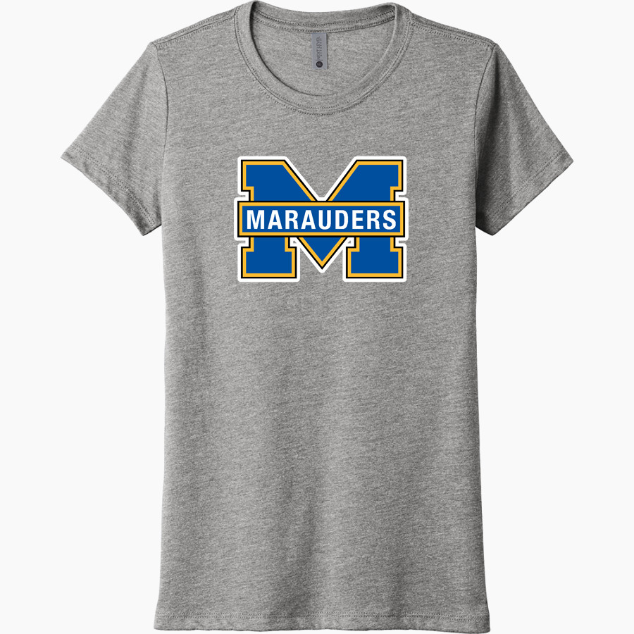 MIRA MESA HIGH SCHOOL MARAUDERS Next Level Women's Tri-Blend Tee