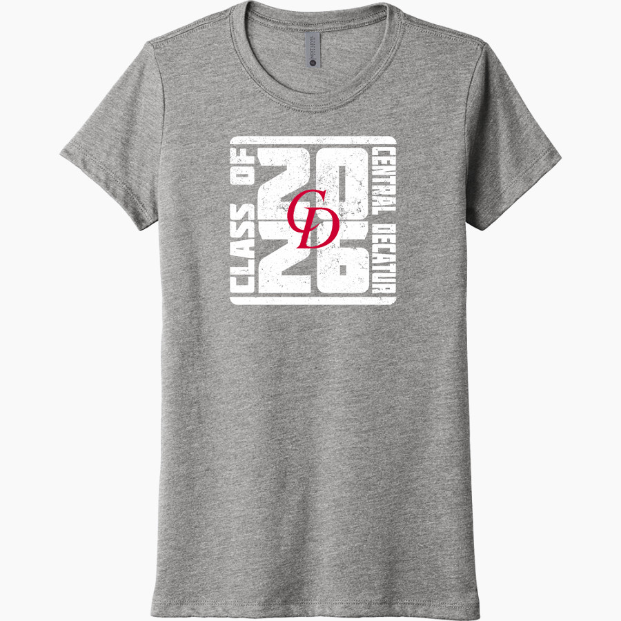 Central Decatur Cardinals Next Level Women's Tri-Blend Tee