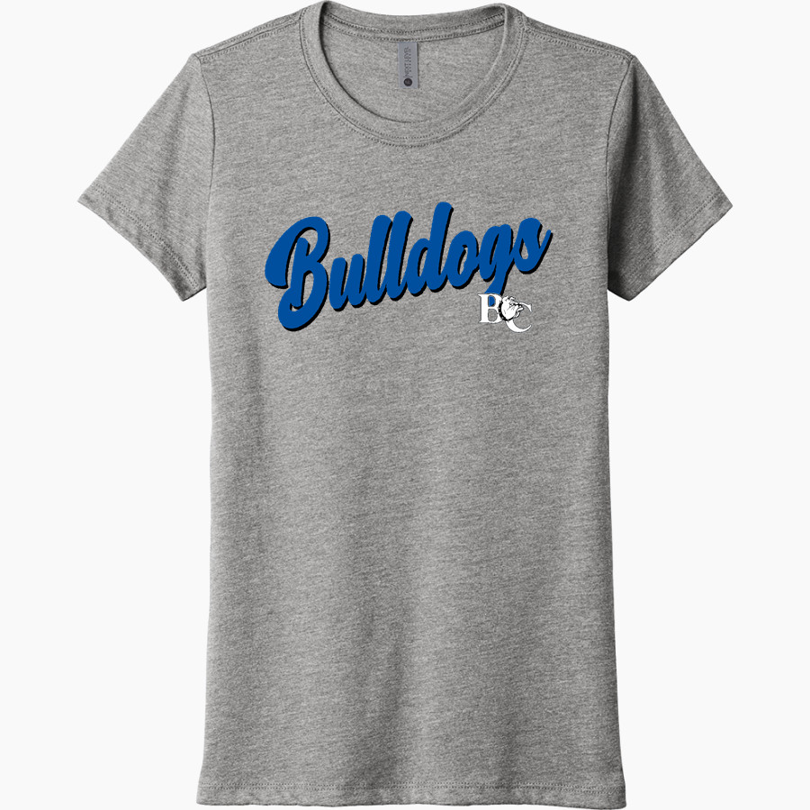 Barton College Official Store of the Bulldogs <span class="pdp-name-mascot">Barton Bulldogs</span> Next Level Women's Tri-Blend Tee