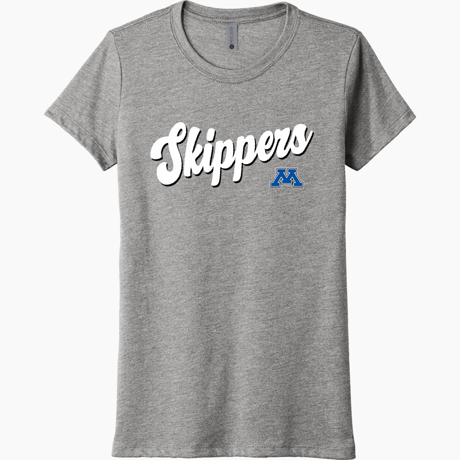 Minnetonka Skippers Next Level Women's Tri-Blend Tee