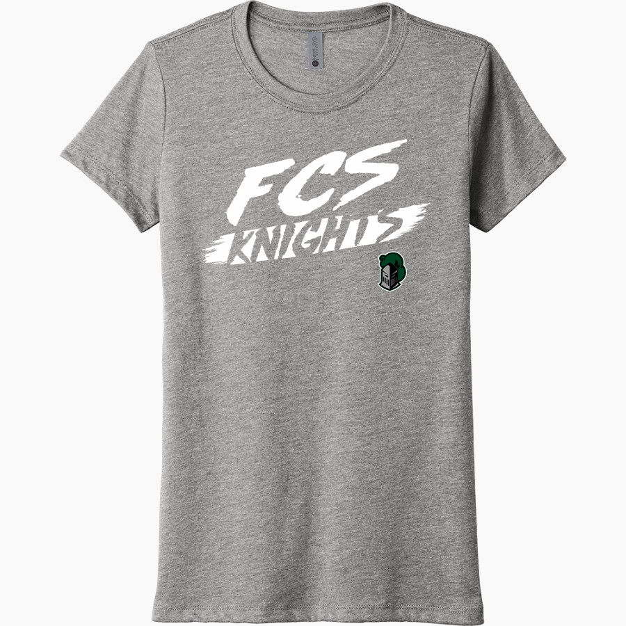 Franklin Classical School Knights Online Store Next Level Women's Tri-Blend Tee