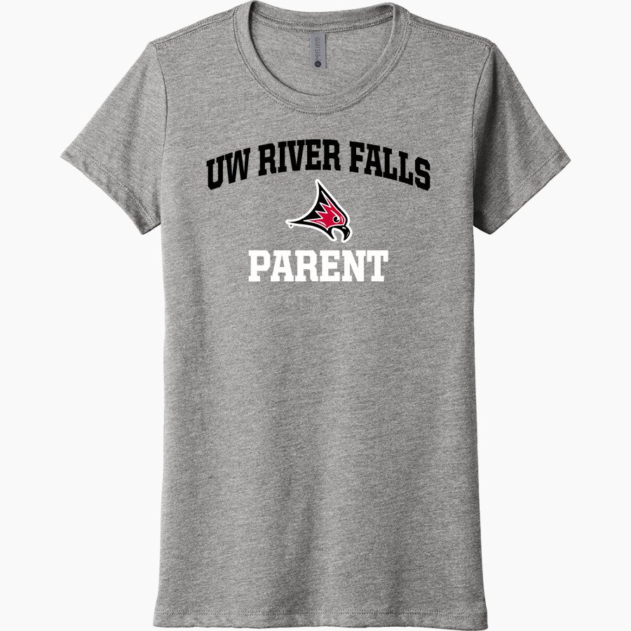 UW River Falls Falcons Next Level Women's Tri-Blend Tee