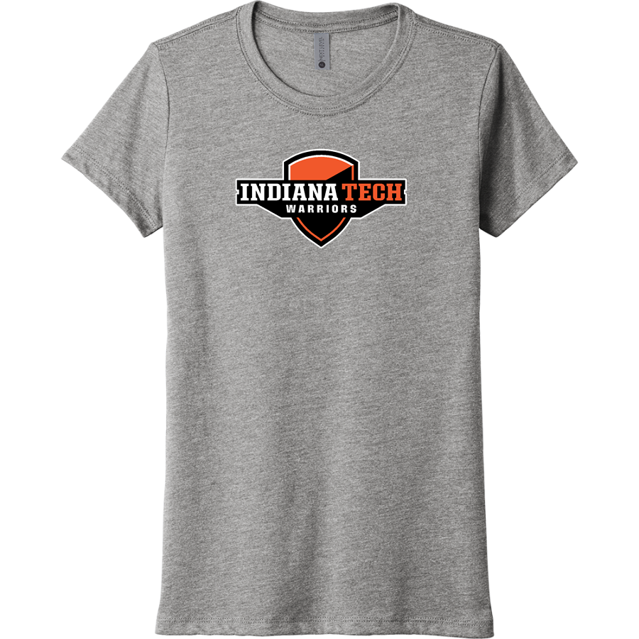 Official Store of the Warriors <span class="pdp-name-mascot">Indiana Tech Warriors</span> Next Level Women's Tri-Blend Tee