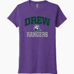 Drew Rangers <span class="pdp-name-mascot">Drew University Rangers</span> Next Level Women's Tri-Blend Tee Front Thumbnail