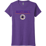 Skyline Gila River Mustangs <span class="pdp-name-mascot">Skyline Mustangs</span> Next Level Apparel Women's Tri-Blend Tee Front Thumbnail