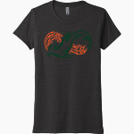 Shark Research & Conservation The Official Online Store Next Level Women's Tri-Blend Tee Front Thumbnail