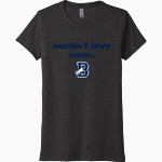 Austin T Levy Broncos <span class="pdp-name-mascot">Austin T Levy Broncos</span> Next Level Women's Tri-Blend Tee Front Thumbnail