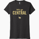 SPRINGFIELD CENTRAL HIGH SCHOOL GOLDEN EAGLES Next Level Women's Tri-Blend Tee Front Thumbnail