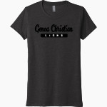 Genoa Christian Academy Lions <span class="pdp-name-mascot">Genoa Christian Academy Lions</span> Next Level Women's Tri-Blend Tee Front Thumbnail