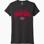 CLEVELAND HIGH SCHOOL INDIANS <span class="pdp-name-mascot">CLEVELAND INDIANS</span> Next Level Women's Tri-Blend Tee Front Thumbnail