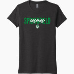 SPRINGFIELD HIGH SCHOOL COSMOS Next Level Women's Tri-Blend Tee Front Thumbnail