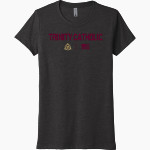 Trinity Catholic Trinity Catholic Next Level Women's Tri-Blend Tee Front Thumbnail