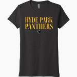 Hyde Park Panthers Next Level Women's Tri-Blend Tee Front Thumbnail