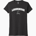 Lansingburgh Knights The Official Online Store Next Level Women's Tri-Blend Tee Front Thumbnail