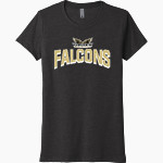 FOSTER HIGH SCHOOL FALCONS <span class="pdp-name-mascot">FOSTER FALCONS</span> Next Level Women's Tri-Blend Tee Front Thumbnail