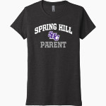 Spring Hill Badgers <span class="pdp-name-mascot">Spring Hill Badgers</span> Next Level Women's Tri-Blend Tee Front Thumbnail