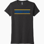 Greasewood Springs Community School Mustangs <span class="pdp-name-mascot">Greasewood Spring Community School Mustangs</span> Next Level Women's Tri-Blend Tee Front Thumbnail