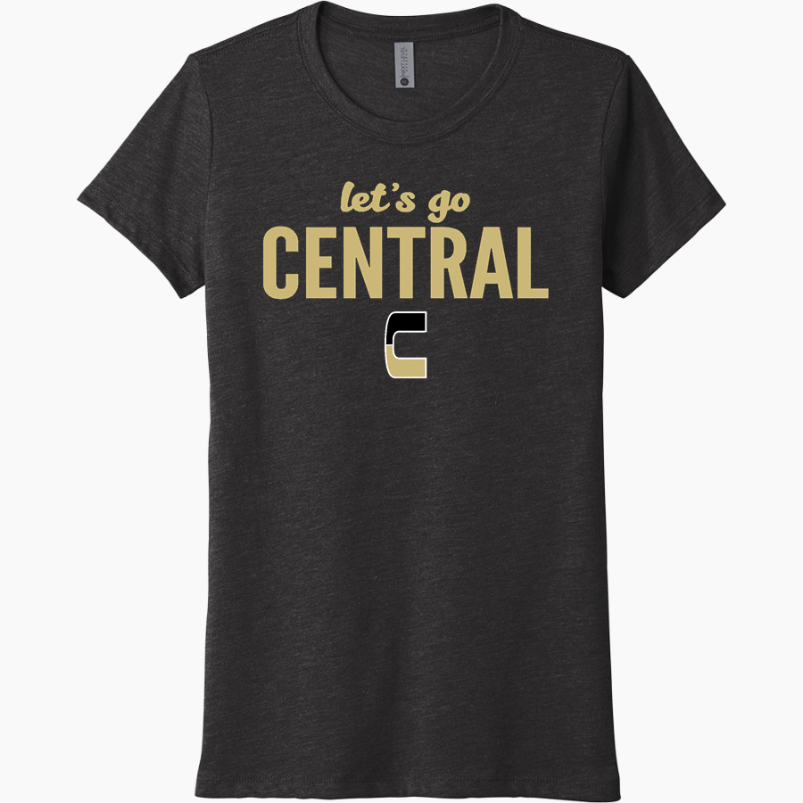 SPRINGFIELD CENTRAL HIGH SCHOOL GOLDEN EAGLES Next Level Women's Tri-Blend Tee