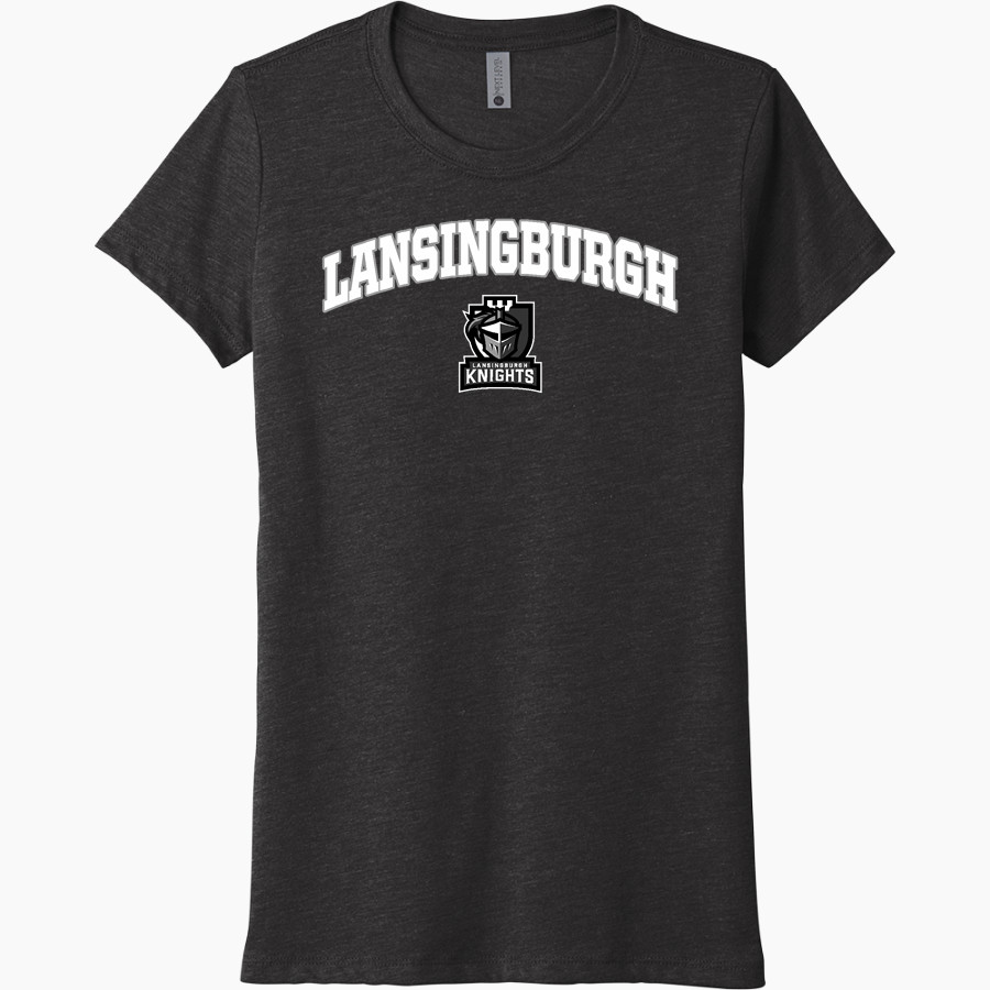 Lansingburgh Knights The Official Online Store Next Level Women's Tri-Blend Tee