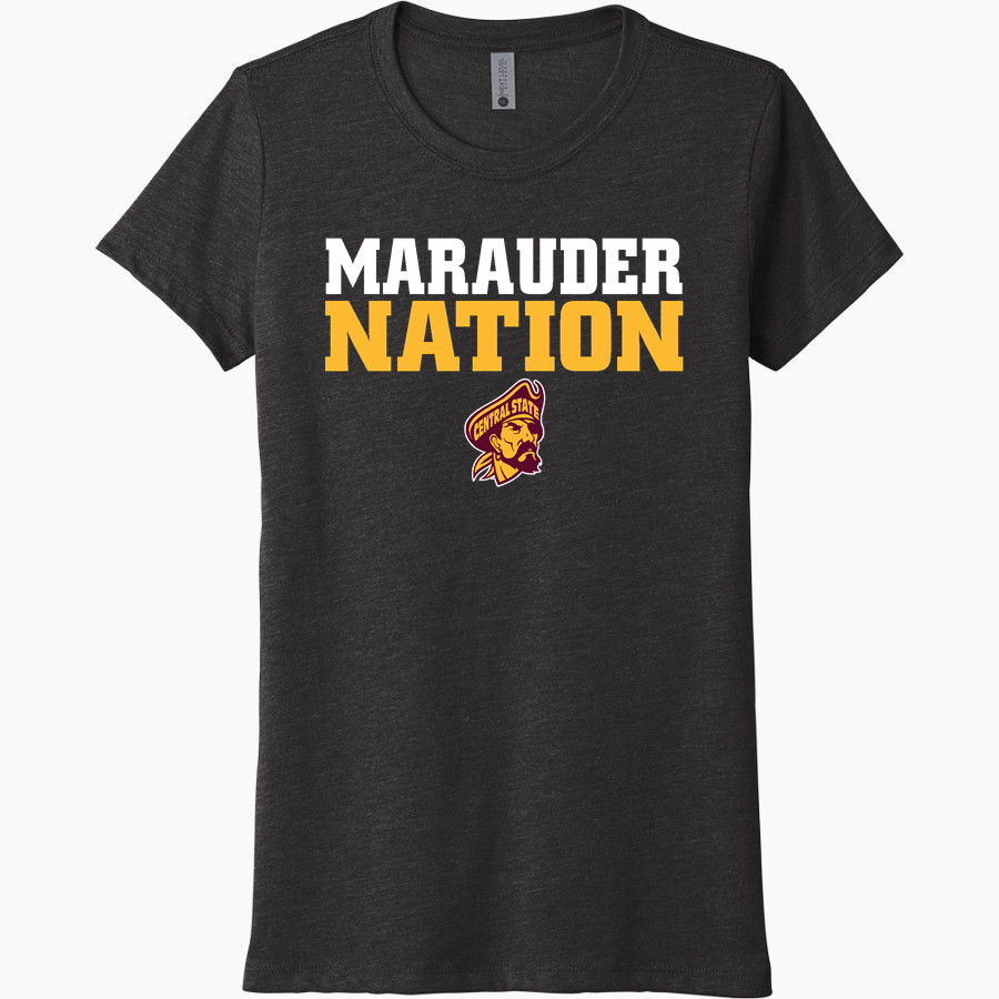 Central State University Marauders Athletics Store Next Level Women's Tri-Blend Tee