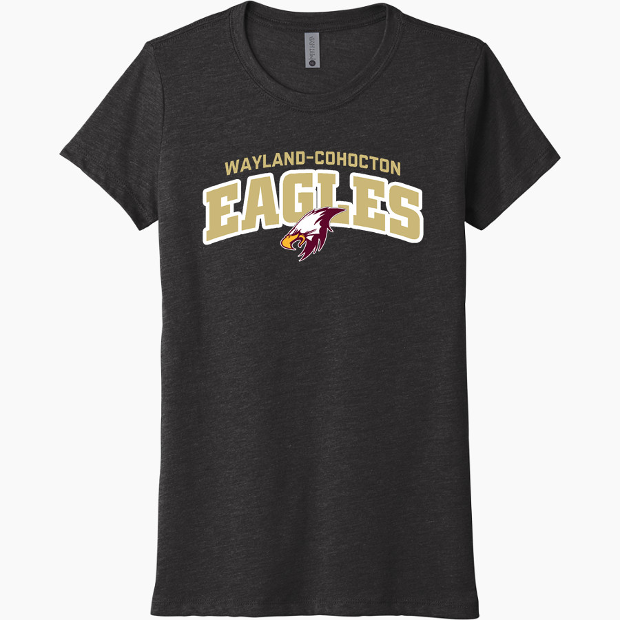 Wayland-Cohocton Eagles Next Level Women's Tri-Blend Tee