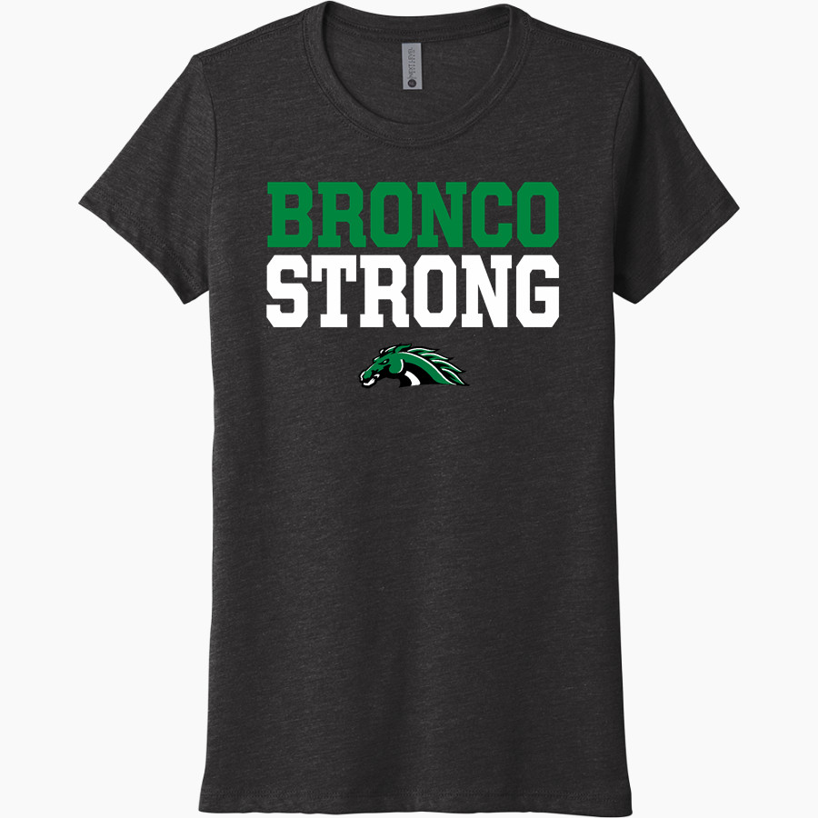 Blackfoot Broncos Next Level Women's Tri-Blend Tee