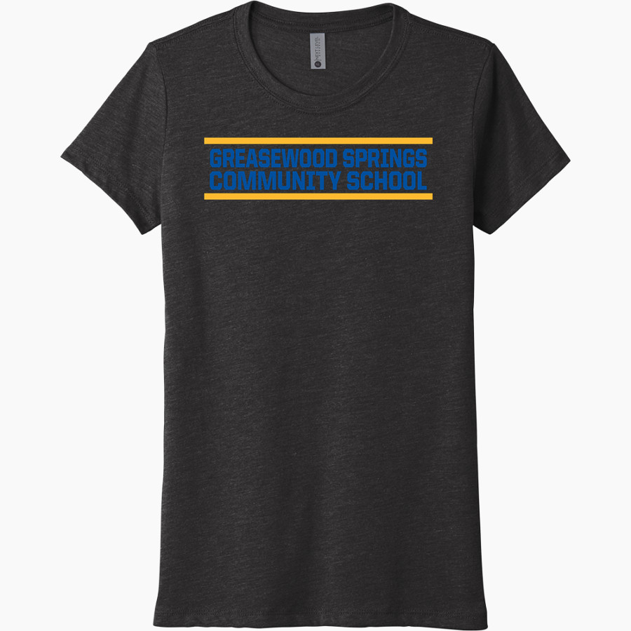Greasewood Springs Community School Mustangs <span class="pdp-name-mascot">Greasewood Spring Community School Mustangs</span> Next Level Women's Tri-Blend Tee