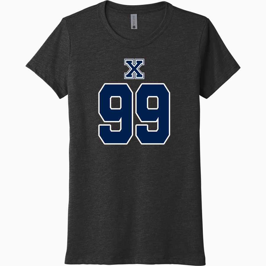 XAVIER HIGH SCHOOL HAWKS Next Level Women's Tri-Blend Tee