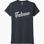 Faith Lutheran Falcons <span class="pdp-name-mascot">Faith Lutheran High School Falcons</span> Next Level Women's Tri-Blend Tee Front Thumbnail