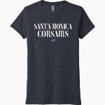 Santa Monica Corsairs <span class="pdp-name-mascot">Santa Monica College Corsairs</span> Next Level Women's Tri-Blend Tee Front Thumbnail
