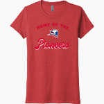 NORTHLAND Pioneers Next Level Women's Tri-Blend Tee Front Thumbnail