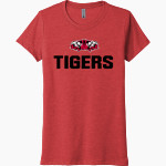 GROOM HIGH SCHOOL TIGERS <span class="pdp-name-mascot">GROOM TIGERS</span> Next Level Women's Tri-Blend Tee Front Thumbnail