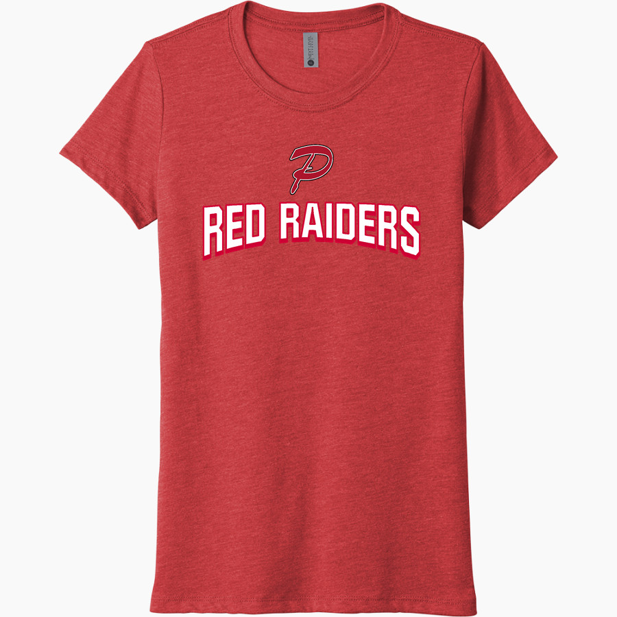 Pulaski Red Raiders <span class="pdp-name-mascot">Pulaski Red Reaiders</span> Next Level Women's Tri-Blend Tee