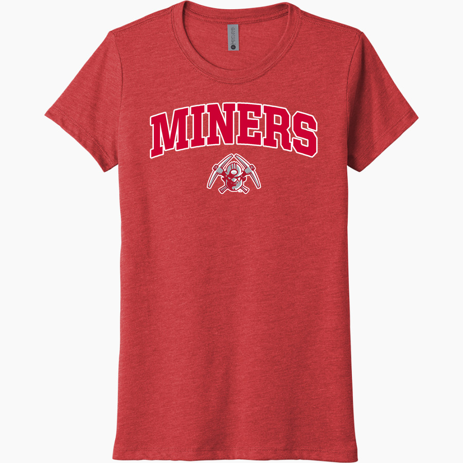 Red Top Miners <span class="pdp-name-mascot">Red Top MIners</span> Next Level Women's Tri-Blend Tee