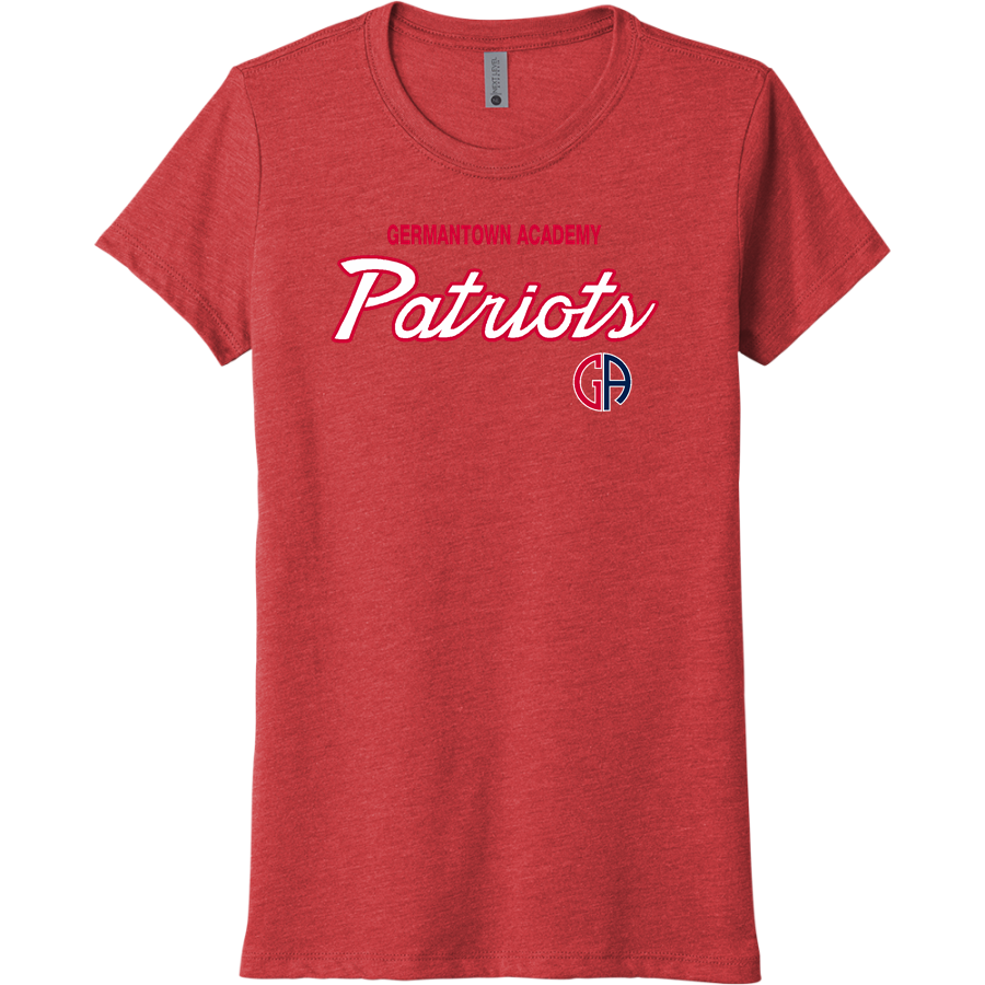 Germantown Academy Patriots <span class="pdp-name-mascot">Germantown Academy Patriots</span> Next Level Apparel Women's Tri-Blend Tee