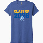 MOUNT MARKHAM HIGH SCHOOL MUSTANGS <span class="pdp-name-mascot">MOUNT MARKHAM MUSTANGS</span> Next Level Women's Tri-Blend Tee Front Thumbnail