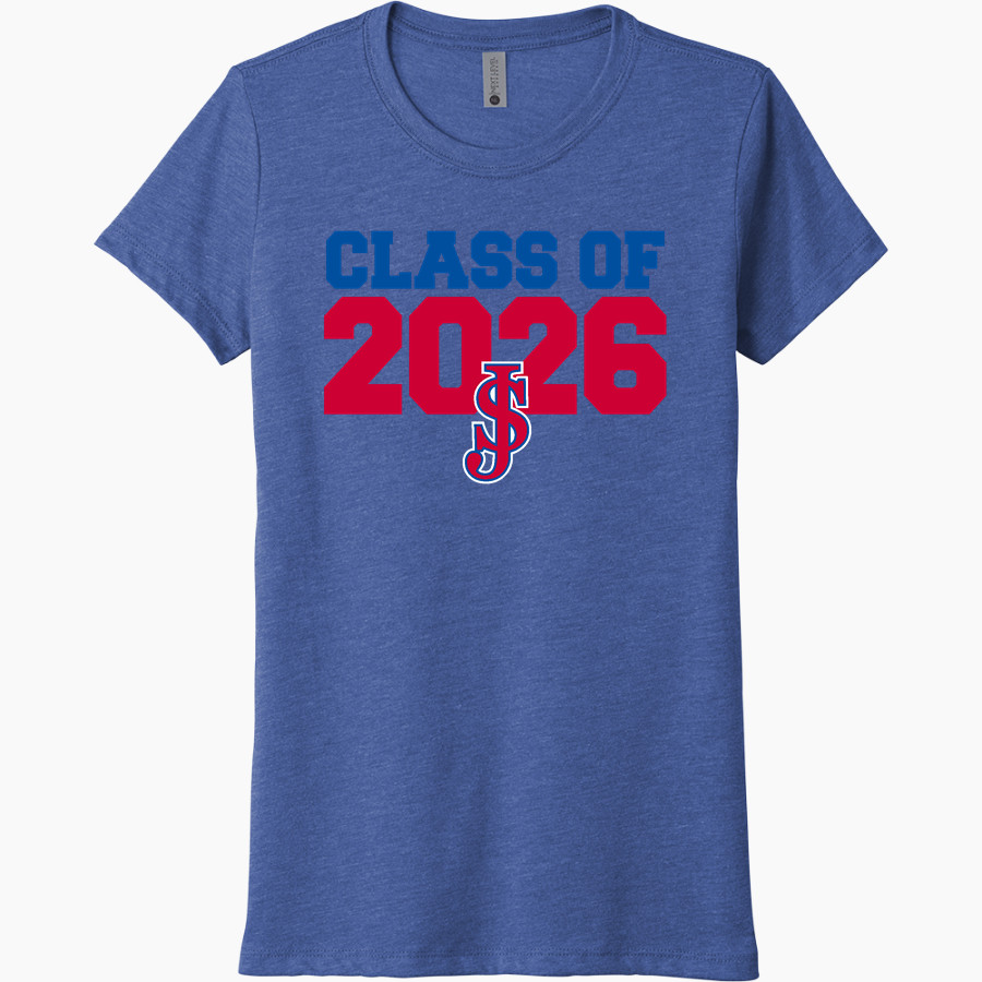 John Swett High School Online Apparel Store Next Level Women's Tri-Blend Tee